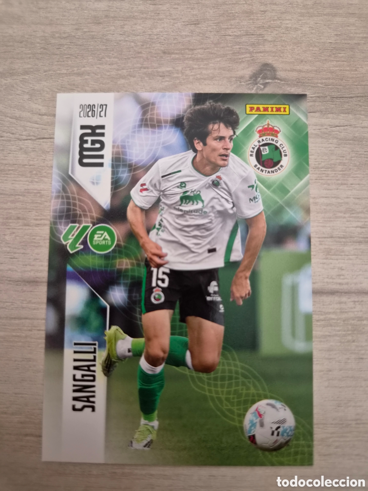 Cartes &agrave; collectionner de Football: N&deg;275 Racing de Santander Sangali Megacracks 26/27