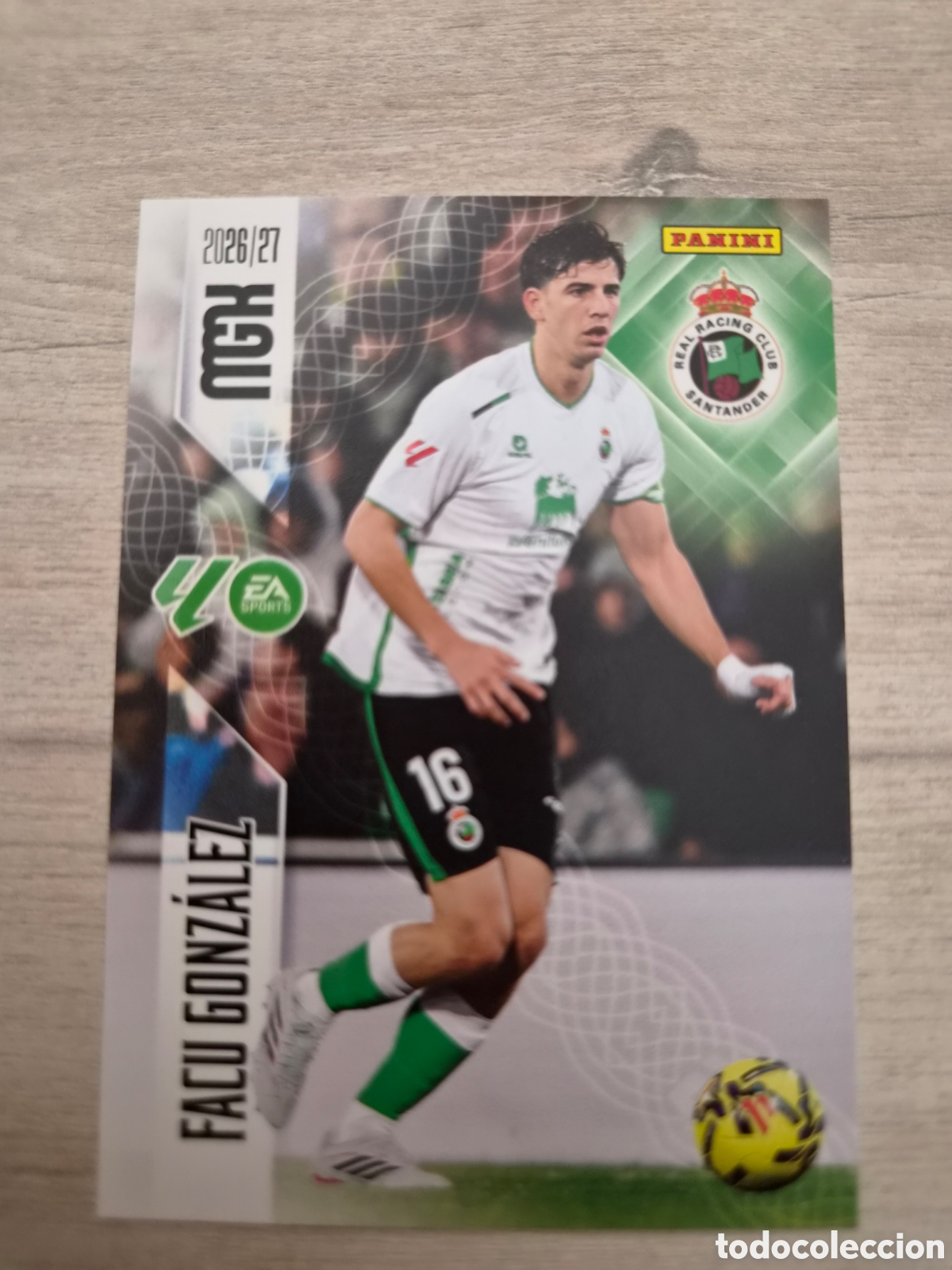 Cartes &agrave; collectionner de Football: N&deg;276 Racing de Santander Facu Gonz&aacute;lez Megacracks 26/27