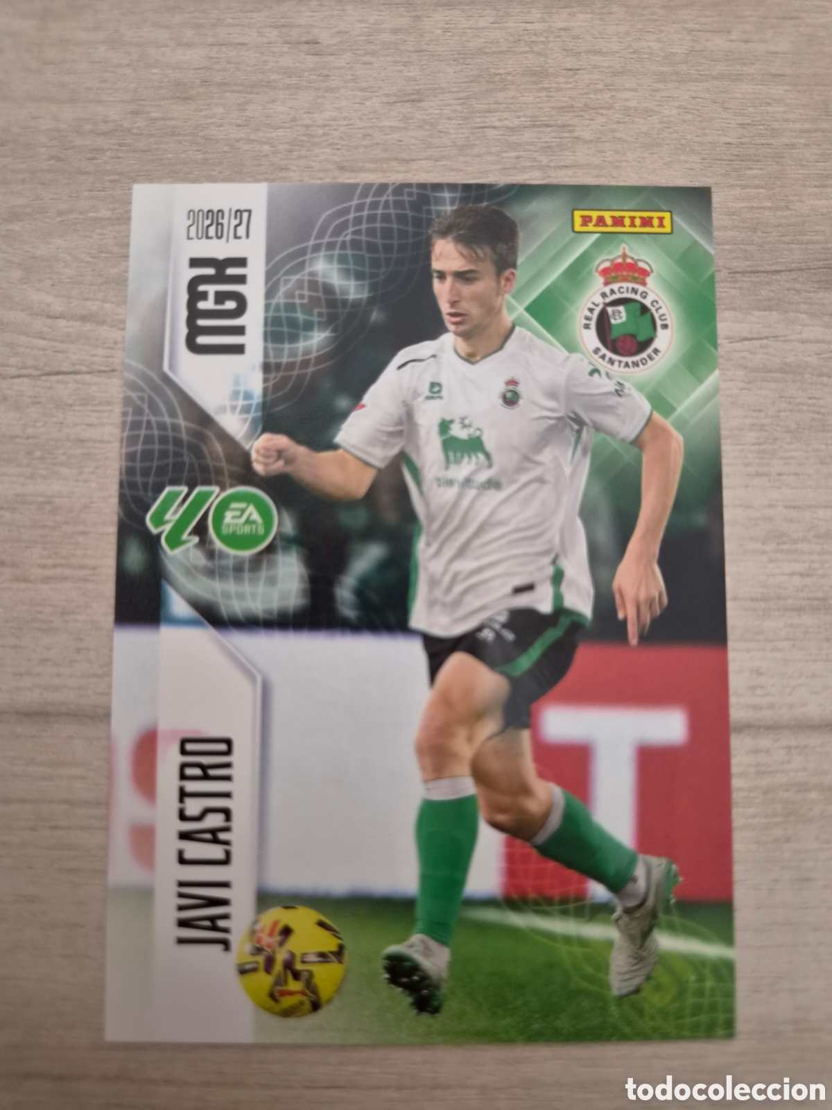 Cartes &agrave; collectionner de Football: N&deg;277 Racing de Santander Javi Castro Megacracks 26/27