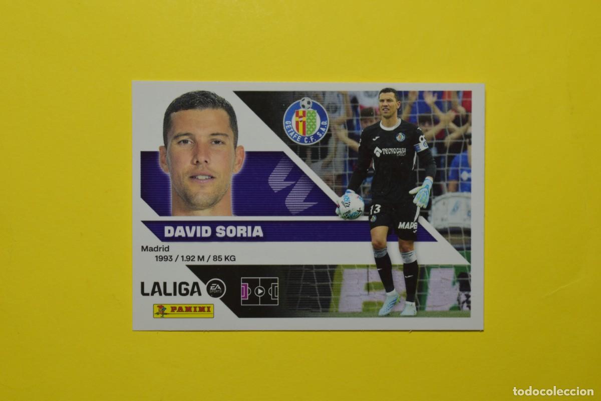 Cromos de f&uacute;tbol: Cromo Liga 2026 2027. 26 27. David Soria. Getafe. N. &ordm; 3. ESTE. Panini