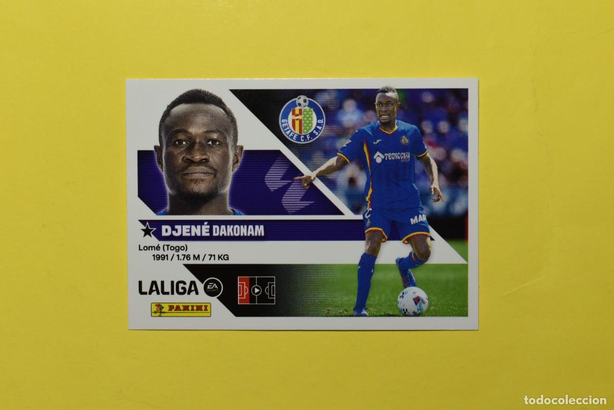 Cromos de f&uacute;tbol: Cromo Liga 2026 2027. 26 27. Djen&eacute;. Getafe. N. &ordm; 6. ESTE. Panini
