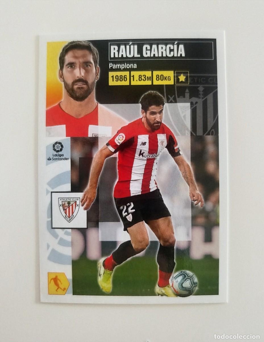 Cromos de f&uacute;tbol: Ra&uacute;l Garc&iacute;a 15 SIN PEGAR NUNCA PEGADO Athletic Club Bilbao Liga Ediciones Este 20 21 / 2020 2021