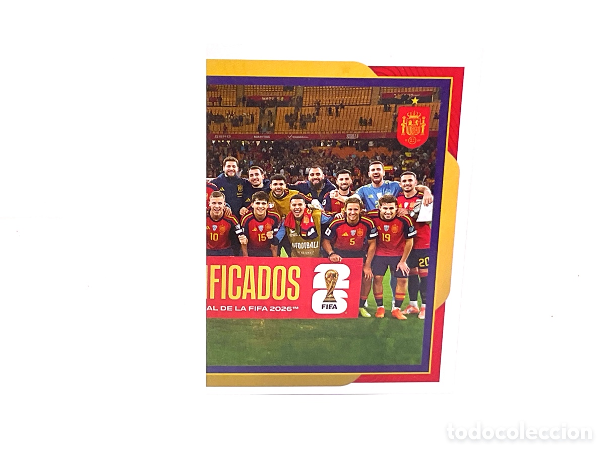 Cromos de f&uacute;tbol: N&ordm; 3 . FOTO SELECCI&Oacute;N . COLECCI&Oacute;N CARREFOUR MUNDIAL 2026. PANINI.
