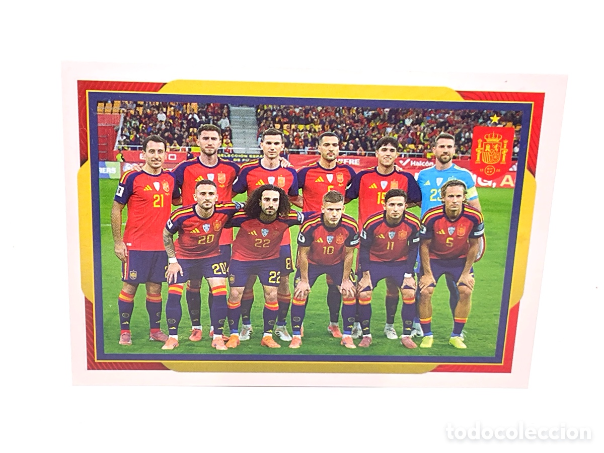 Cromos de f&uacute;tbol: N&ordm; 4 . FOTO SELECCI&Oacute;N . COLECCI&Oacute;N CARREFOUR MUNDIAL 2026. PANINI.