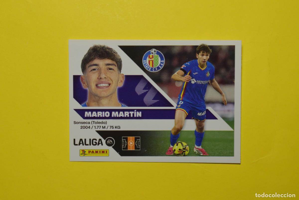 Cromos de f&uacute;tbol: Cromo Liga 2026 2027. 26 27. Mario Mart&iacute;n. Getafe. N. &ordm; 11. ESTE. Panini