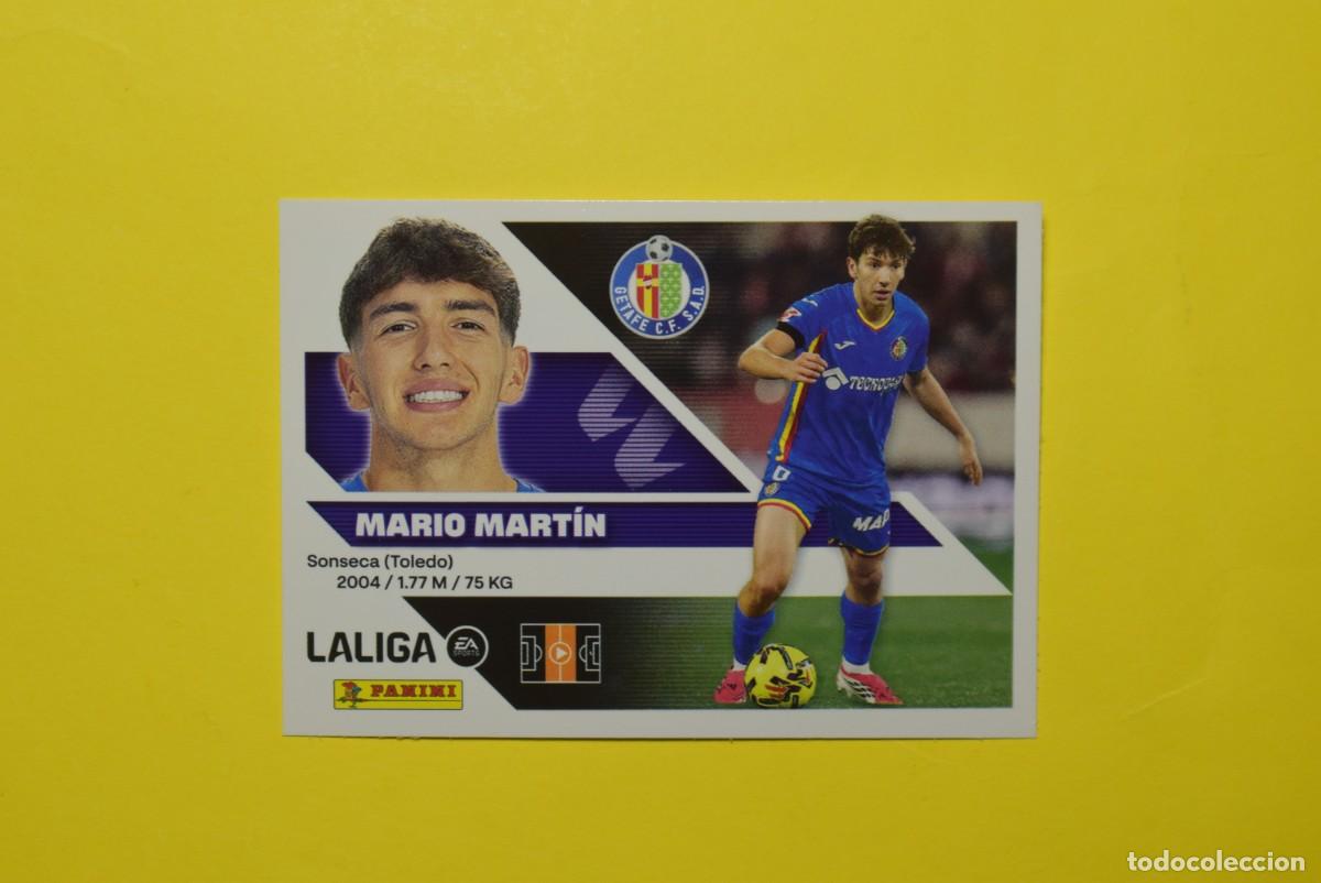 Cromos de f&uacute;tbol: Cromo Liga 2026 2027. 26 27. Mario Mart&iacute;n. Getafe. N. &ordm; 11. ESTE. Panini