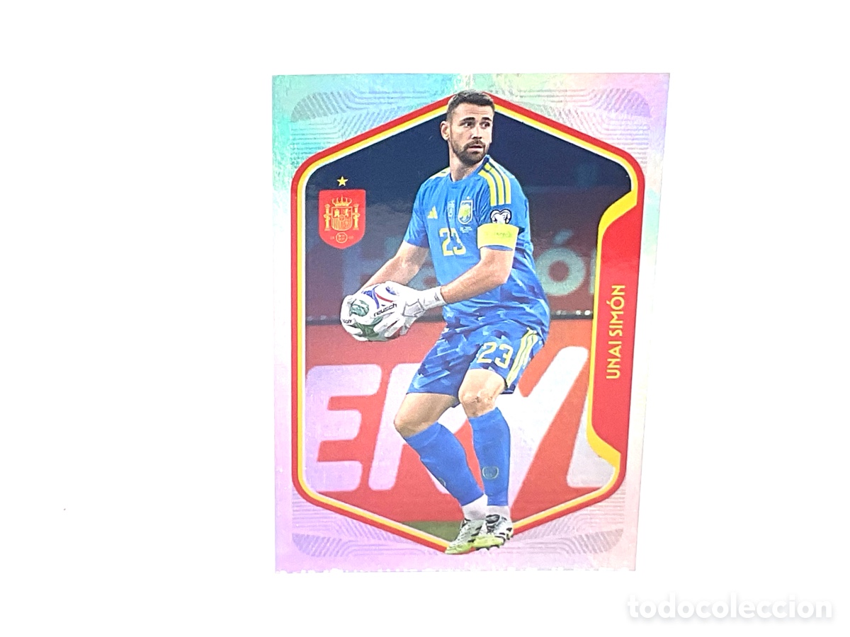 Cromos de f&uacute;tbol: N&ordm; 10 . UNAI SIM&Oacute;N . COLECCI&Oacute;N CARREFOUR MUNDIAL 2026. PANINI.