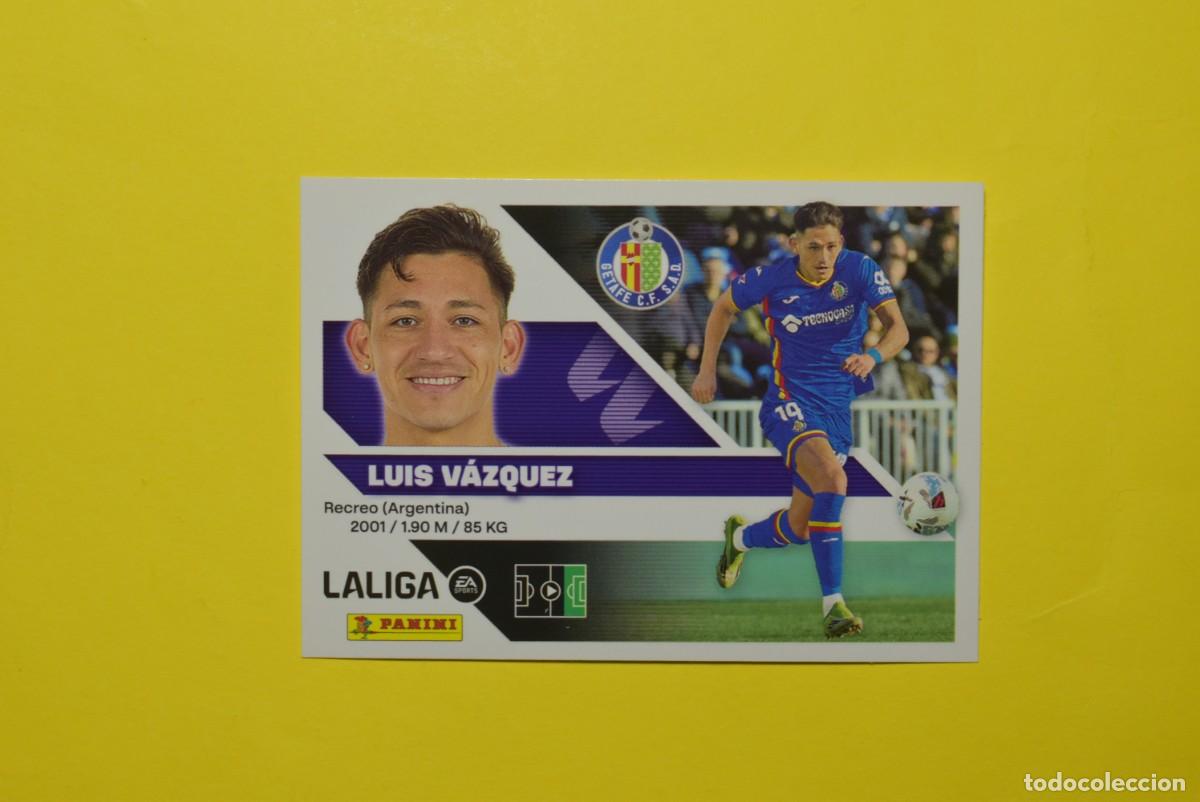 Cromos de f&uacute;tbol: Cromo Liga 2026 2027. 26 27. Luis V&aacute;zquez. Getafe. N. &ordm; 19. ESTE. Panini