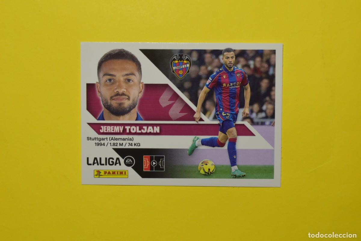 Cromos de f&uacute;tbol: Cromo Liga 2026 2027. 26 27. Toljan. Levante. N. &ordm; 5. ESTE. Panini