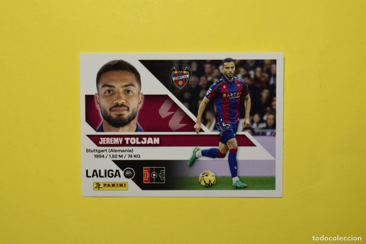 Cromos de f&uacute;tbol: Cromo Liga 2026 2027. 26 27. Toljan. Levante. N. &ordm; 5. ESTE. Panini
