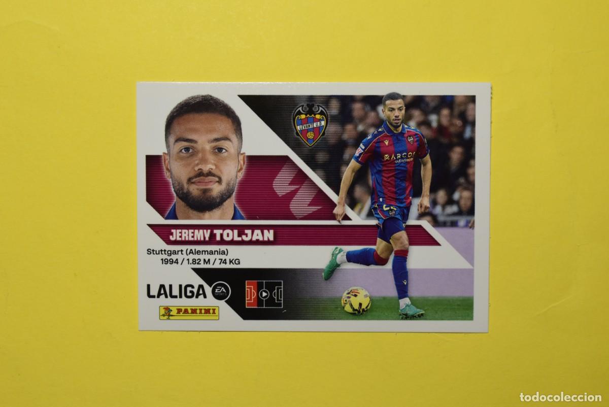 Cromos de f&uacute;tbol: Cromo Liga 2026 2027. 26 27. Toljan. Levante. N. &ordm; 5. ESTE. Panini