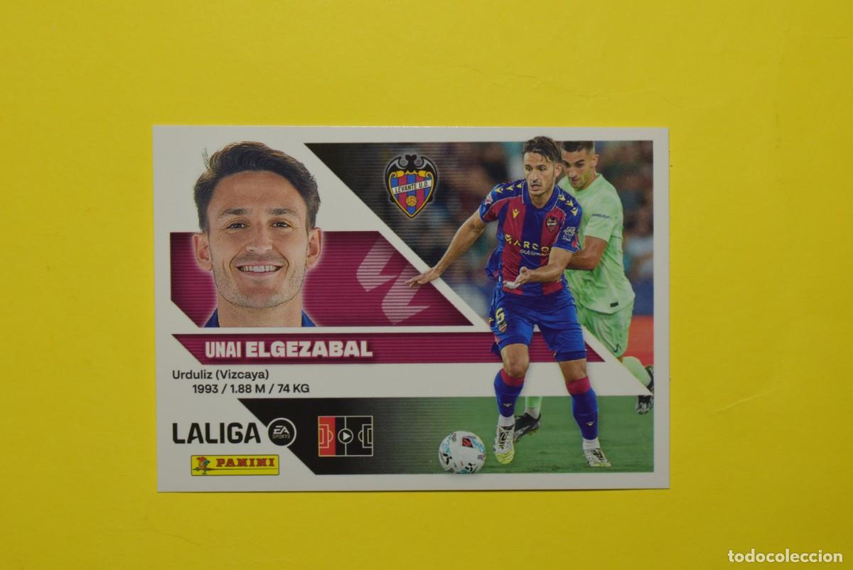 Cromos de f&uacute;tbol: Cromo Liga 2026 2027. 26 27. Elgezabal. Levante. N. &ordm; 6. ESTE. Panini