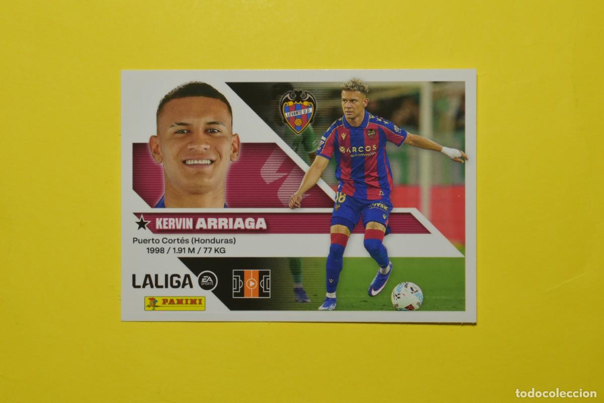 Cromos de f&uacute;tbol: Cromo Liga 2026 2027. 26 27. Arriaga. Levante. N. &ordm; 10. ESTE. Panini