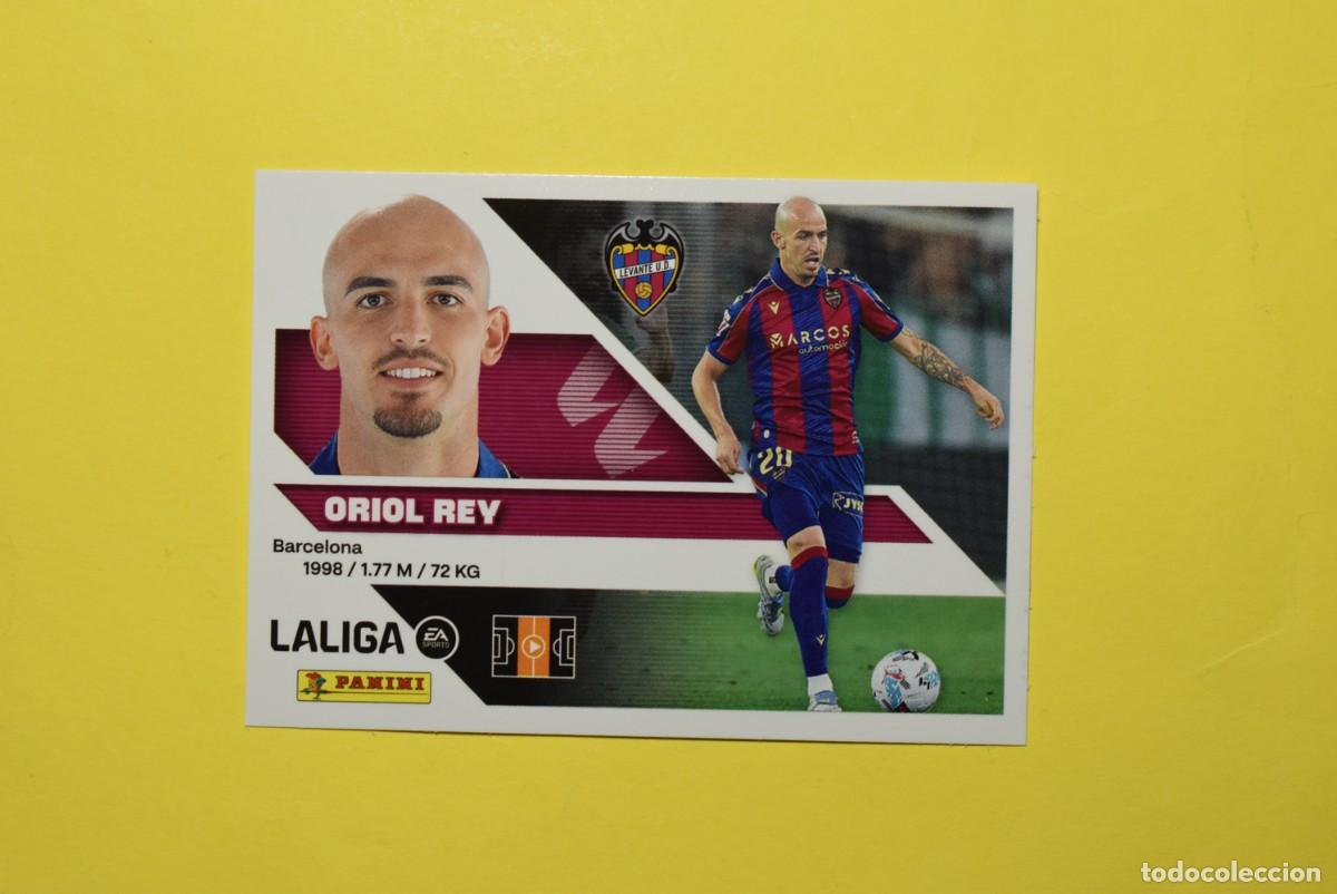 Cromos de f&uacute;tbol: Cromo Liga 2026 2027. 26 27. Oriol Rey. Levante. N. &ordm; 11. ESTE. Panini