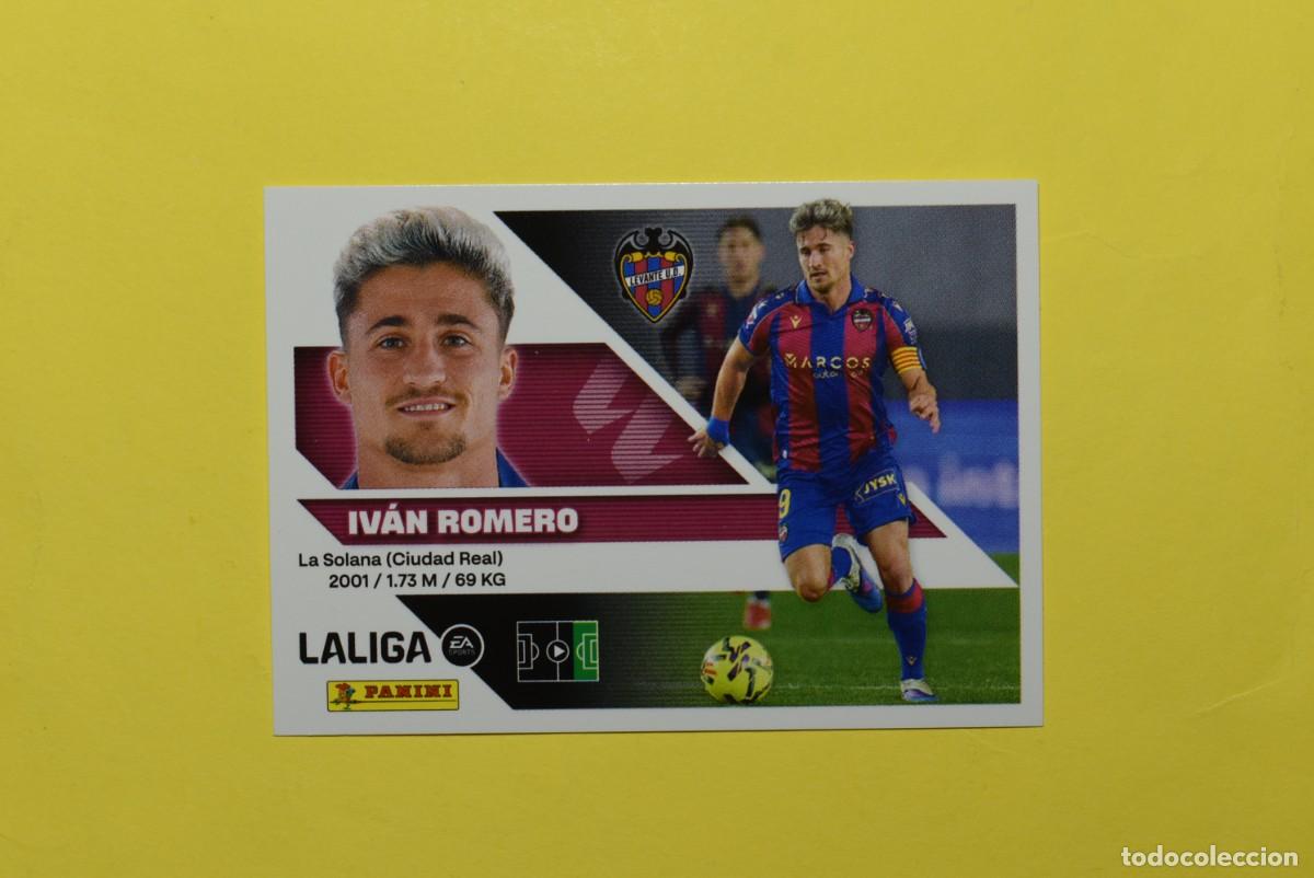 Cromos de f&uacute;tbol: Cromo Liga 2026 2027. 26 27. Iv&aacute;n Romero. Levante. N. &ordm; 18. ESTE. Panini