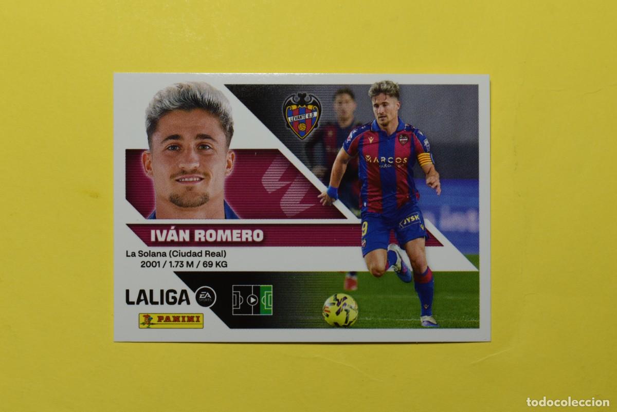 Cromos de f&uacute;tbol: Cromo Liga 2026 2027. 26 27. Iv&aacute;n Romero. Levante. N. &ordm; 18. ESTE. Panini