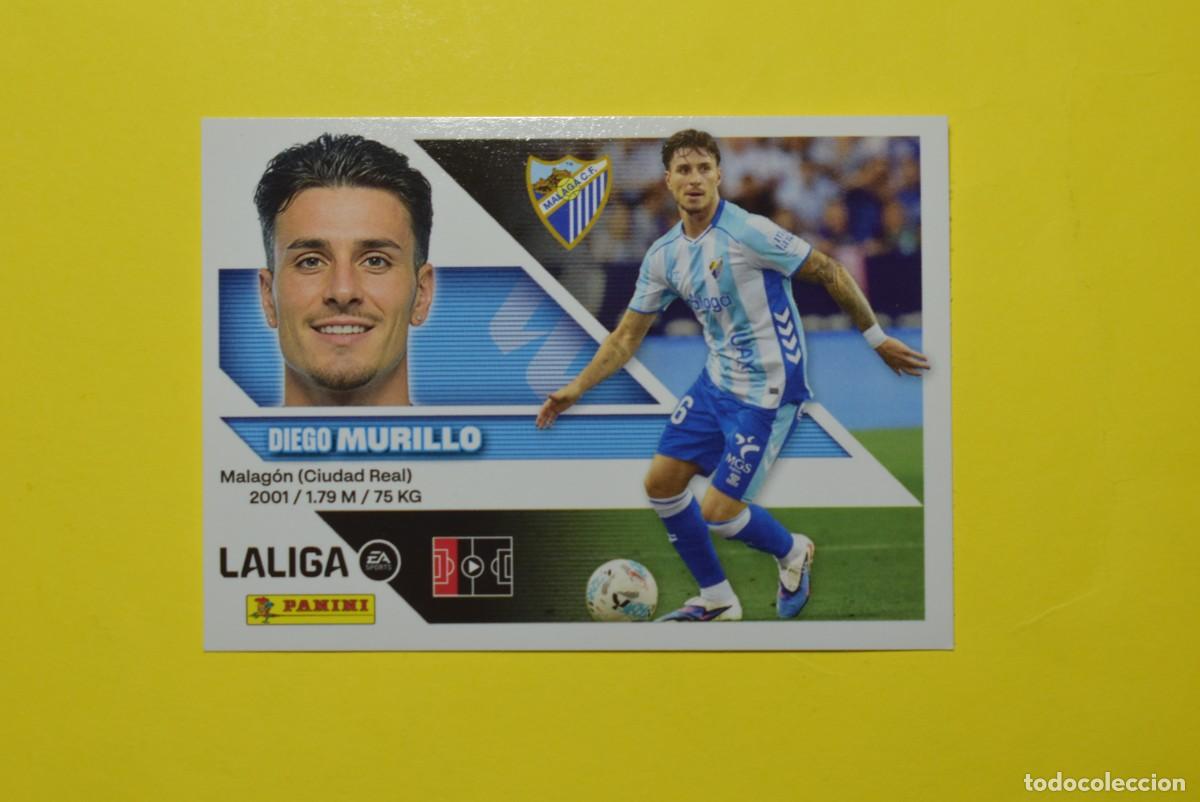 Cromos de f&uacute;tbol: Cromo Liga 2026 2027. 26 27. Murillo. M&aacute;laga. N. &ordm; 6. ESTE. Panini