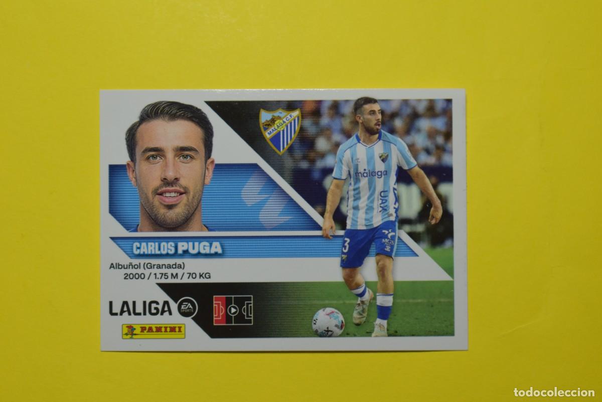 Cromos de f&uacute;tbol: Cromo Liga 2026 2027. 26 27. Puga. M&aacute;laga. N. &ordm; 5. ESTE. Panini