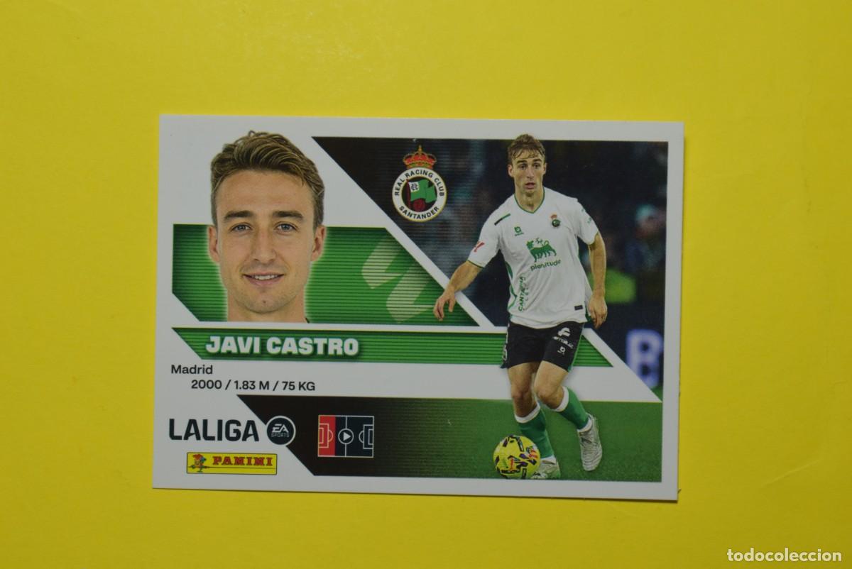 Fu&szlig;ball-Sticker: Cromo Liga 2026 2027. 26 27. Javi Castro. Racing de Santander. N. &ordm; 8. ESTE. Panini