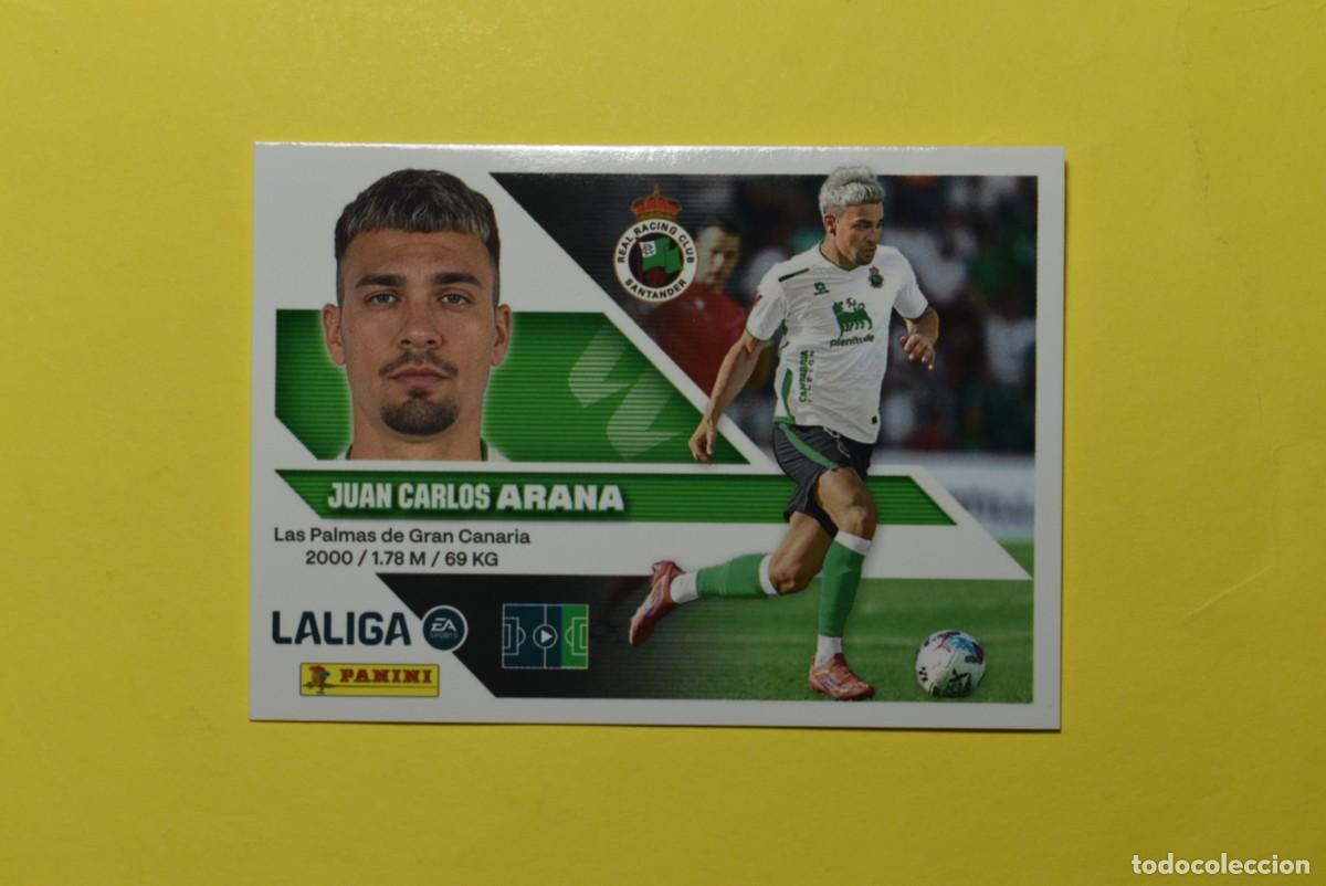 Cromos de f&uacute;tbol: Cromo Liga 2026 2027. 26 27. Arana. Racing de Santander. N. &ordm; 19. ESTE. Panini