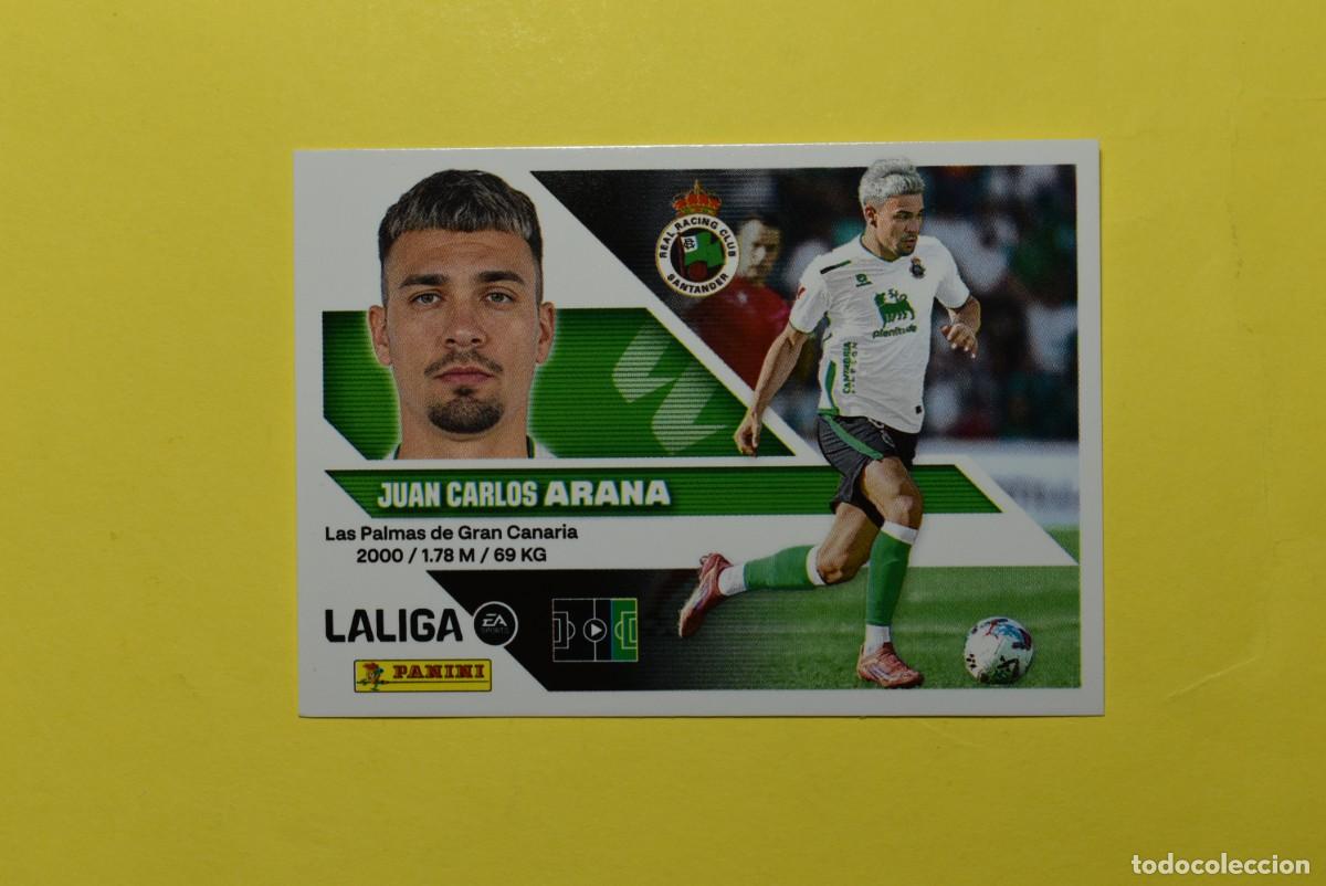 Cromos de f&uacute;tbol: Cromo Liga 2026 2027. 26 27. Arana. Racing de Santander. N. &ordm; 19. ESTE. Panini