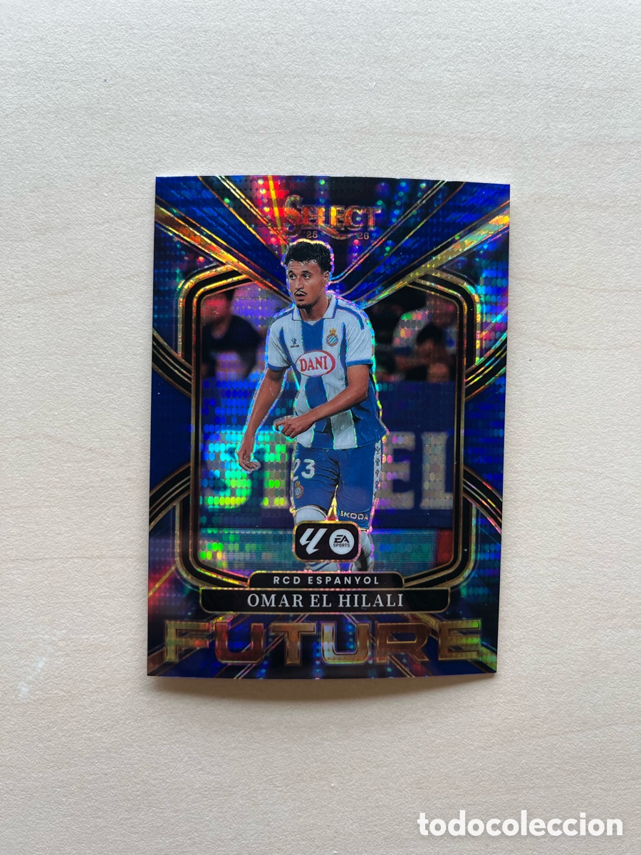 Cromos de f&uacute;tbol: Omar El Hilali Paralelo Azul Future Select La Liga 2025-26 - RCD Espanyol