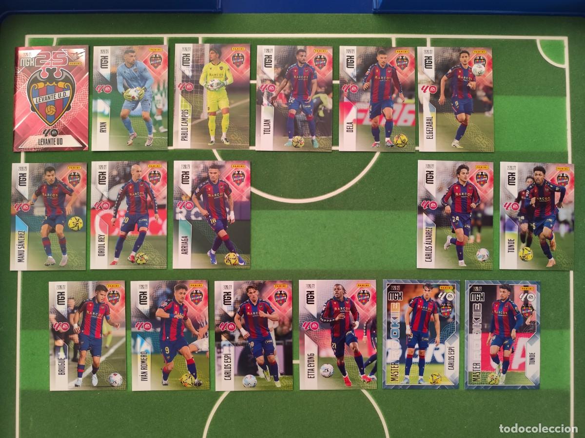 Cromos de f&uacute;tbol: 1&ordf; Edici&oacute;n Levante (Master Rookie) Megacracks 2026/27 26/27