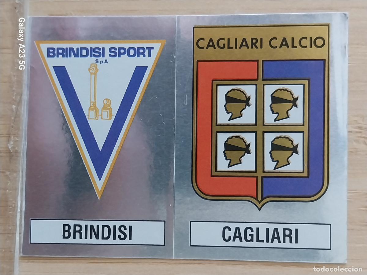 Cartes &agrave; collectionner de Football: BRINDISI CAGLIARI CALCIATORI 1988 88 89 CROMO 568 SIN PEGAR NUNCA ** STICKER ORIGINAL
