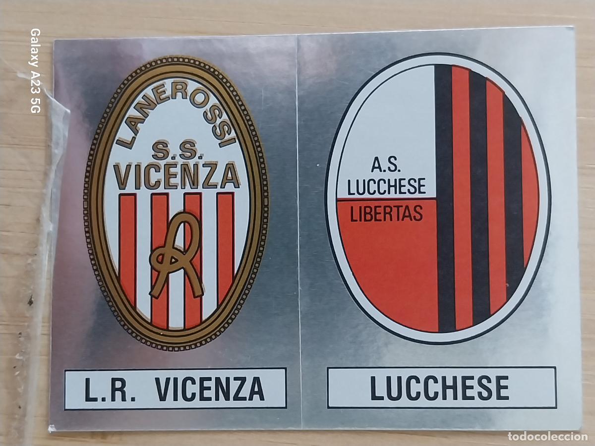 Cartes &agrave; collectionner de Football: L.R. VICENZA LUCCHESE CALCIATORI 1988 88 89 CROMO 543 SIN PEGAR NUNCA ** STICKER ORIGINAL