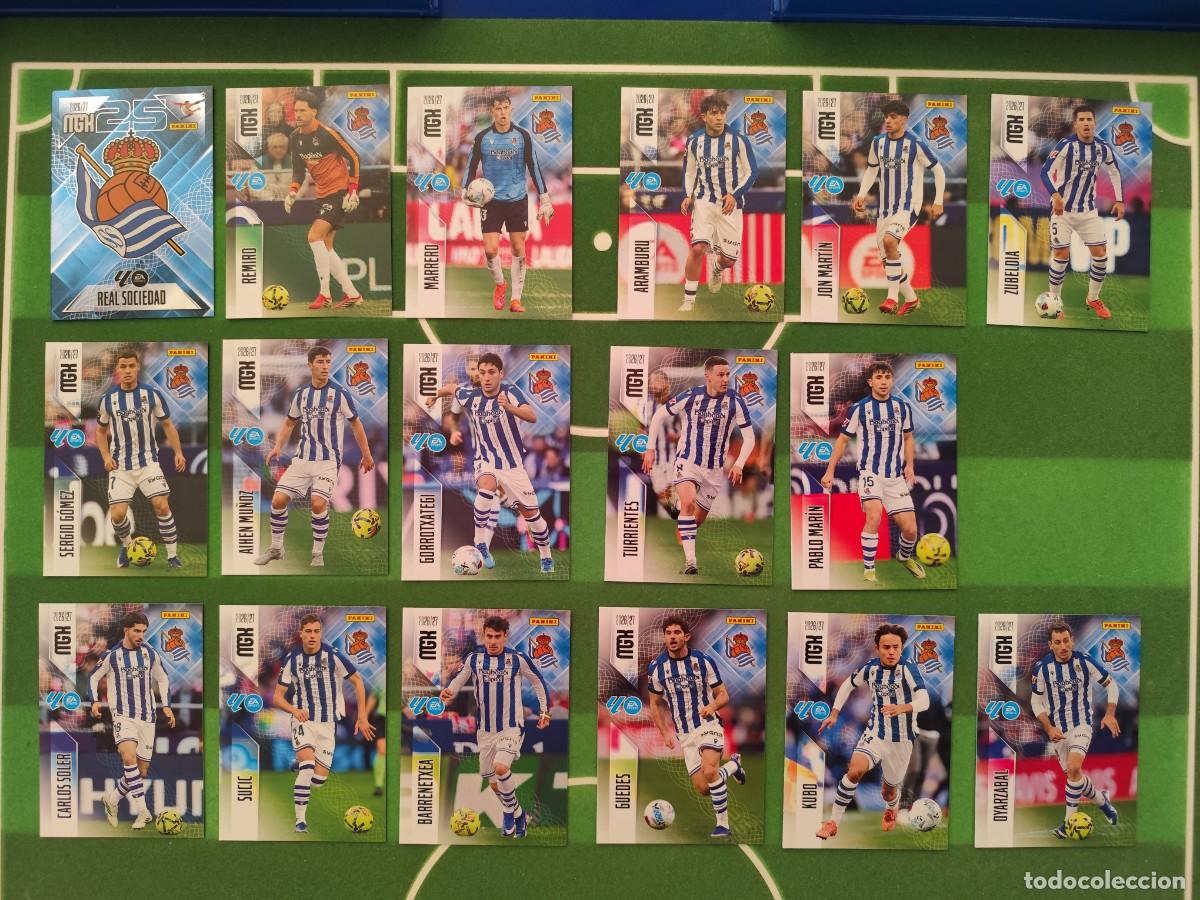 Figurine di Calcio: 1&ordf; Edici&oacute;n Real Sociedad (Zona Vip Power, Elite P, One Black, Enjoy P) Megacracks 2026/27 26/27