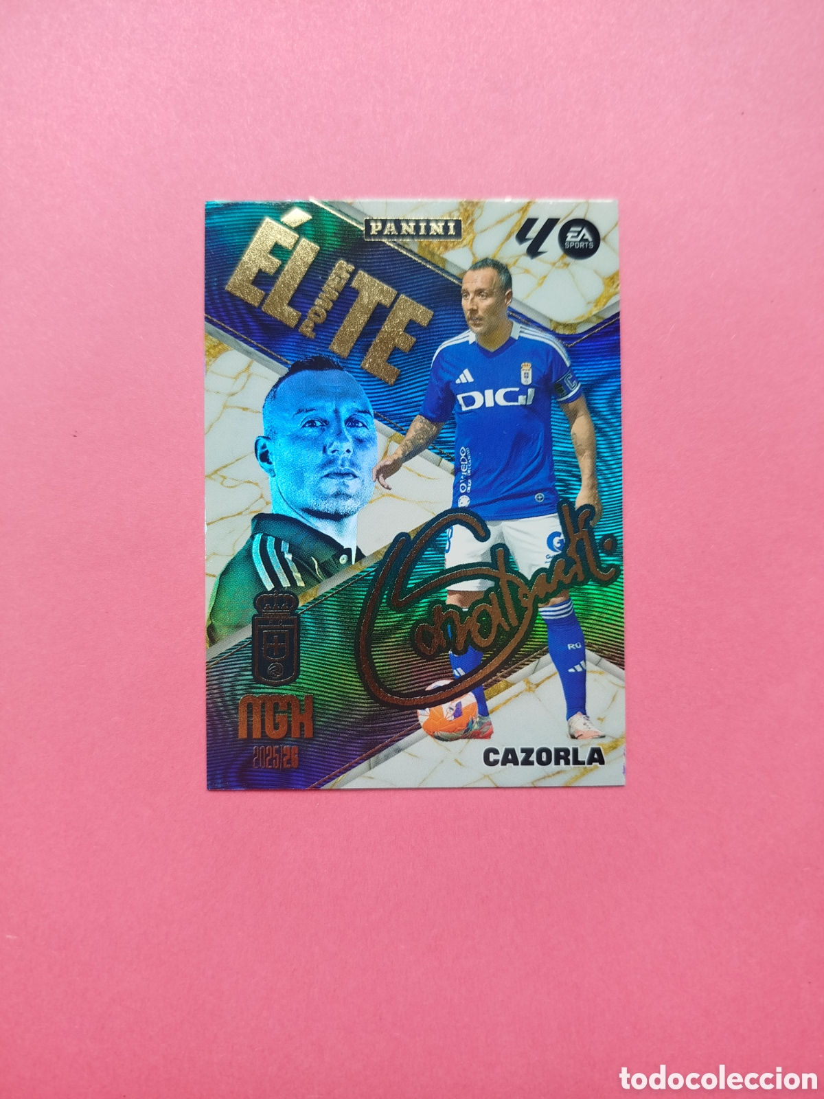 Cromos de f&uacute;tbol: CAZORLA ELITE POWER 25-26 MEGACRACKS