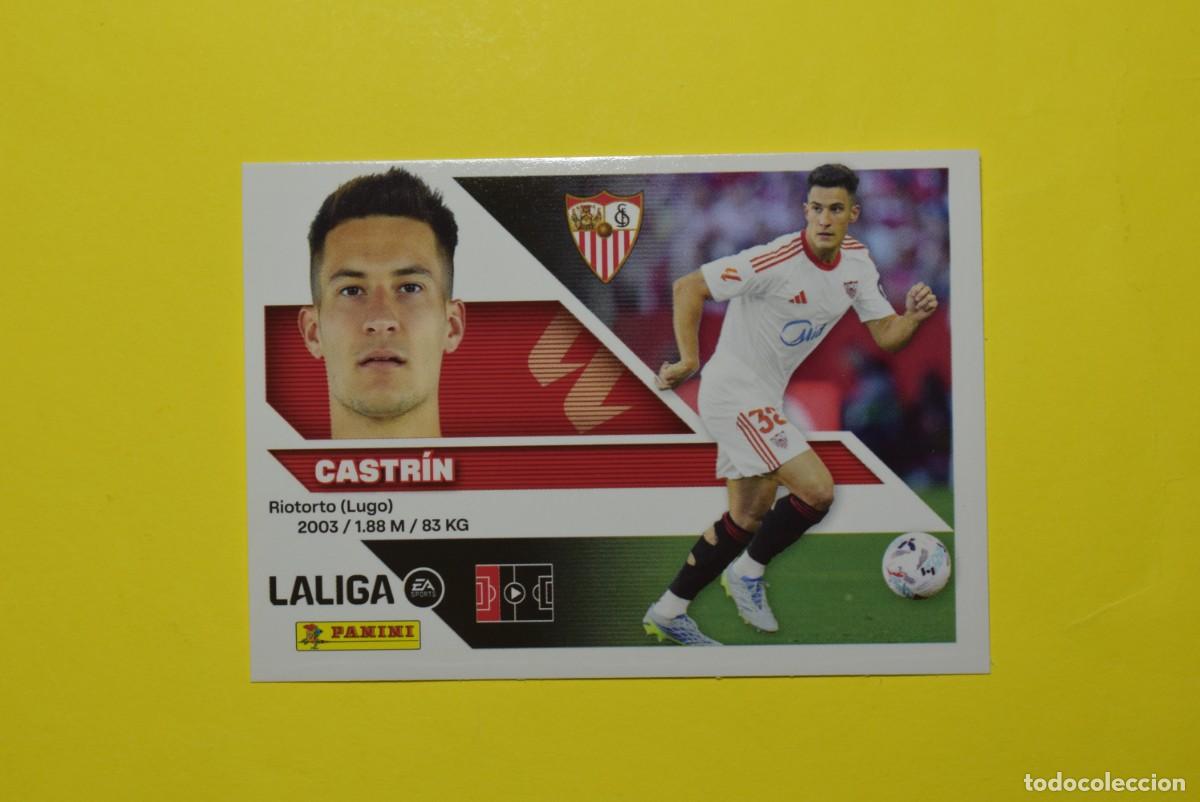 Football Stickers: Cromo Liga 2026 2027. 26 27. Castr&iacute;n. Sevilla. N. &ordm; 9 A. ESTE. Panini