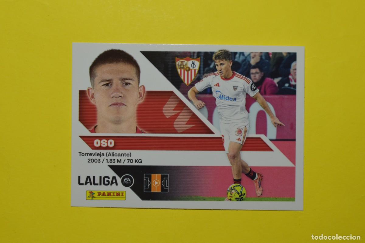 Cromos de f&uacute;tbol: Cromo Liga 2026 2027. 26 27. Oso. Sevilla. N. &ordm; 11. ESTE. Panini