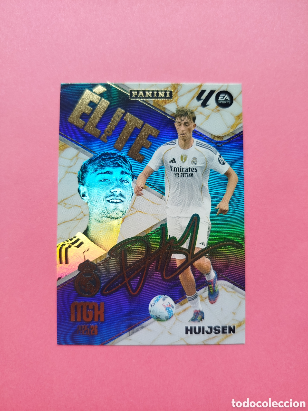 Cromos de f&uacute;tbol: HUIJSEN ELITE POWER 25-26 MEGACRACKS