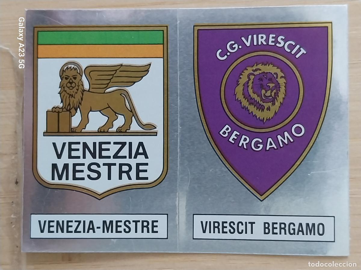 Cromos de f&uacute;tbol: VENEZIA MESTRE VIRESCIT BERGAMO CALCIATORI 1988 88 89 CROMO 558 SIN PEGAR NUNCA ** STICKER ORIGINAL