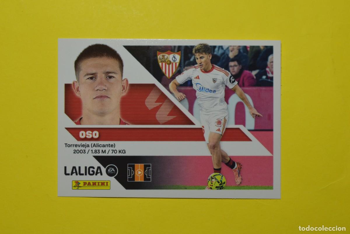 Cromos de f&uacute;tbol: Cromo Liga 2026 2027. 26 27. Oso. Sevilla. N. &ordm; 11. ESTE. Panini