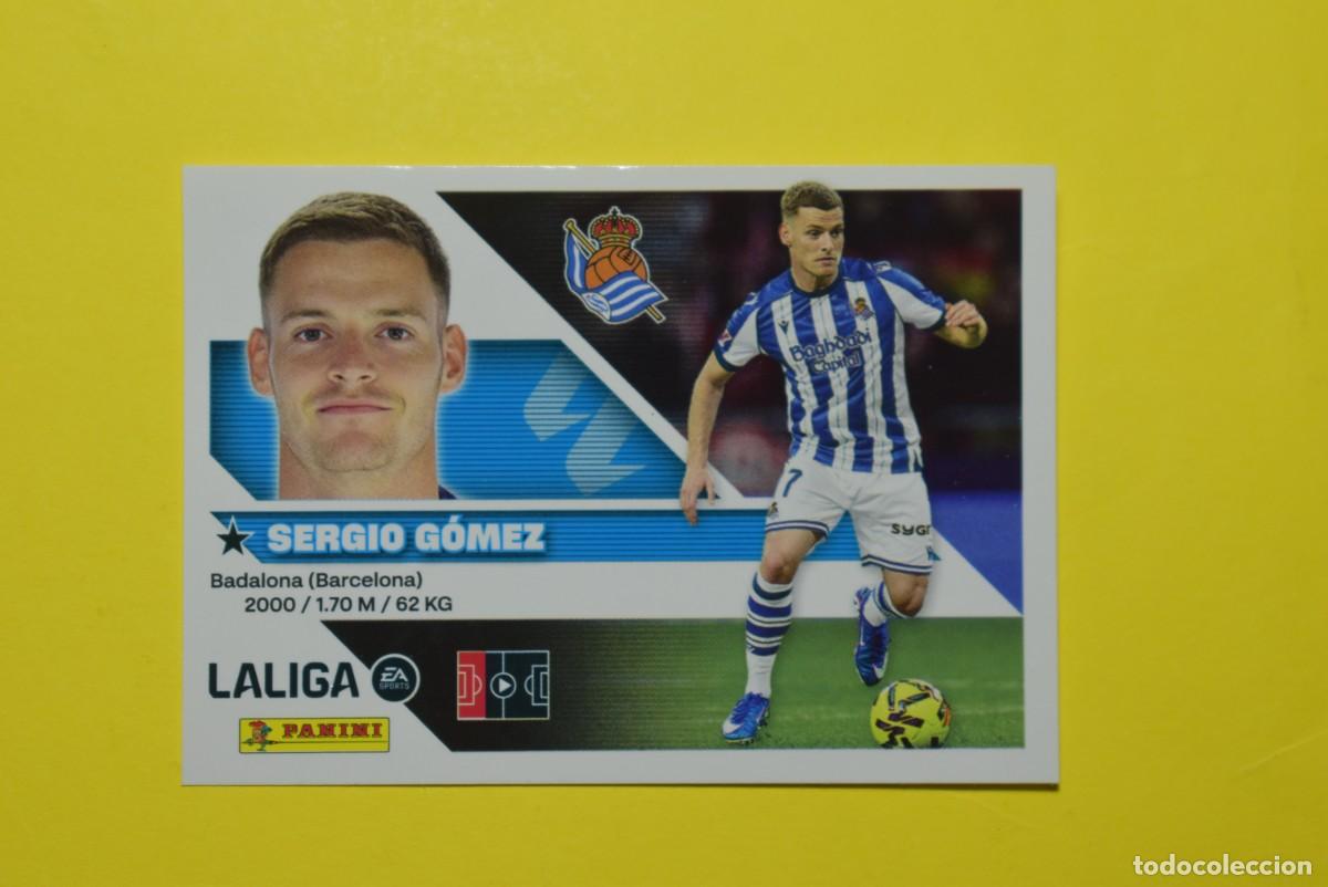 Cartes &agrave; collectionner de Football: Cromo Liga 2026 2027. 26 27. Sergio G&oacute;mez. Real Sociedad. N. &ordm; 8. ESTE. Panini