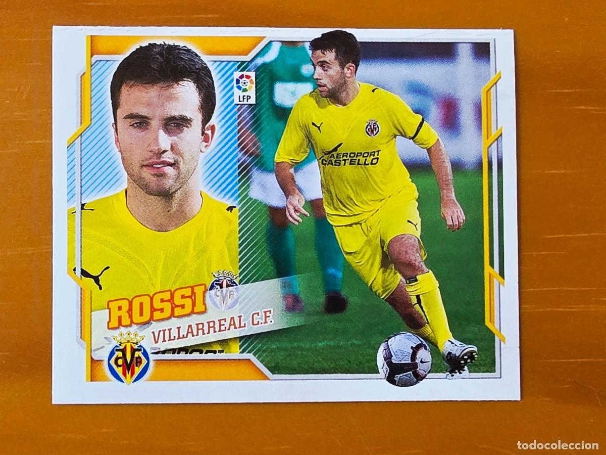 Cartes &agrave; collectionner de Football: 15 Giuseppe Rossi, Villarreal CF, Panini Ediciones Liga Este 2010 2011 10 11 sin pegar
