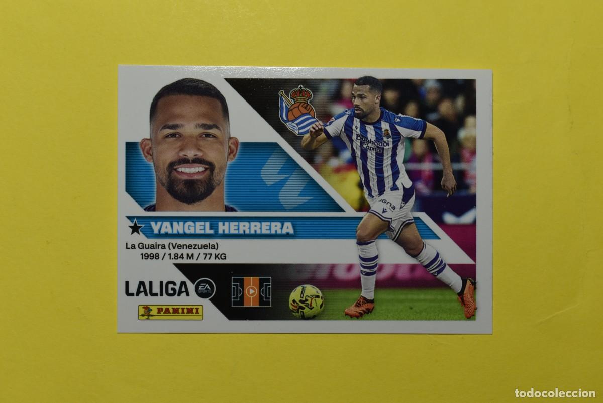 Cartes &agrave; collectionner de Football: Cromo Liga 2026 2027. 26 27. Yangel Herrera. Real Sociedad. N. &ordm; 13 A. ESTE. Panini