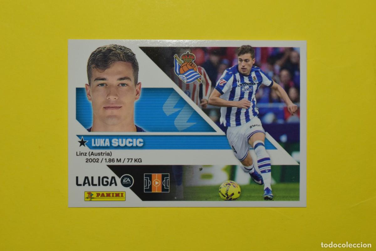 Cromos de f&uacute;tbol: Cromo Liga 2026 2027. 26 27. Sucic. Real Sociedad. N. &ordm; 15. ESTE. Panini