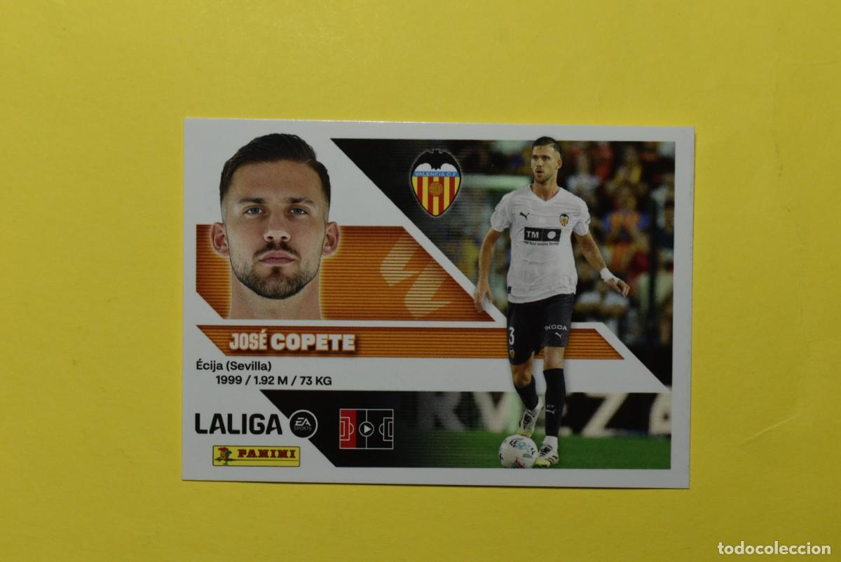 Cromos de f&uacute;tbol: Cromo Liga 2026 2027. 26 27. Copete. Valencia. N. &ordm; 4. ESTE. Panini