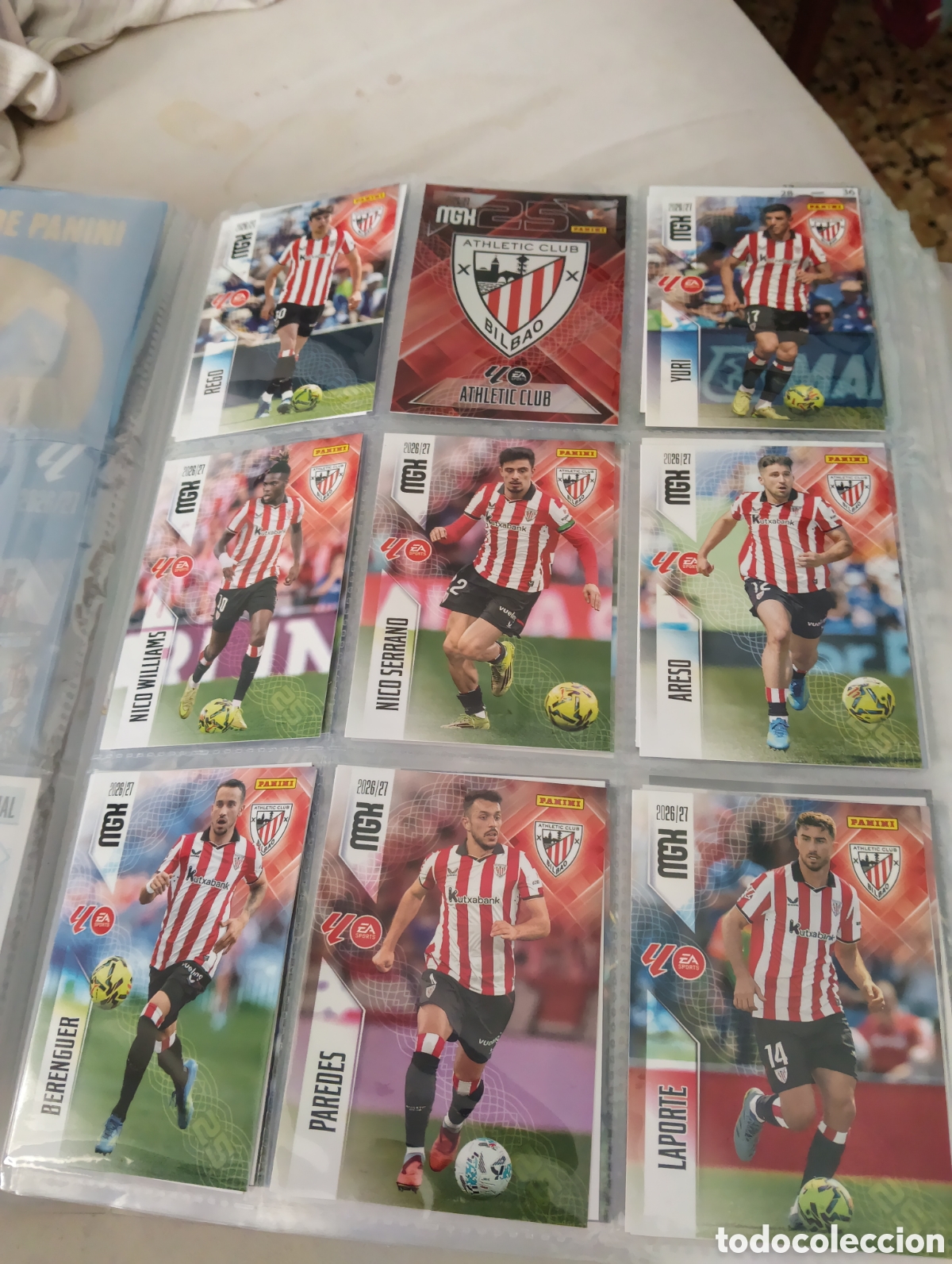 Cromos de f&uacute;tbol: Athletic de Bilbao megacracks 2026-2027