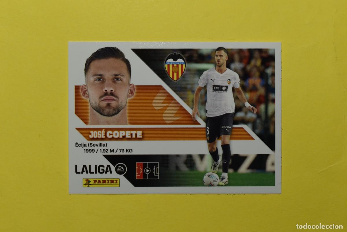 Cromos de f&uacute;tbol: Cromo Liga 2026 2027. 26 27. Copete. Valencia. N. &ordm; 6. ESTE. Panini