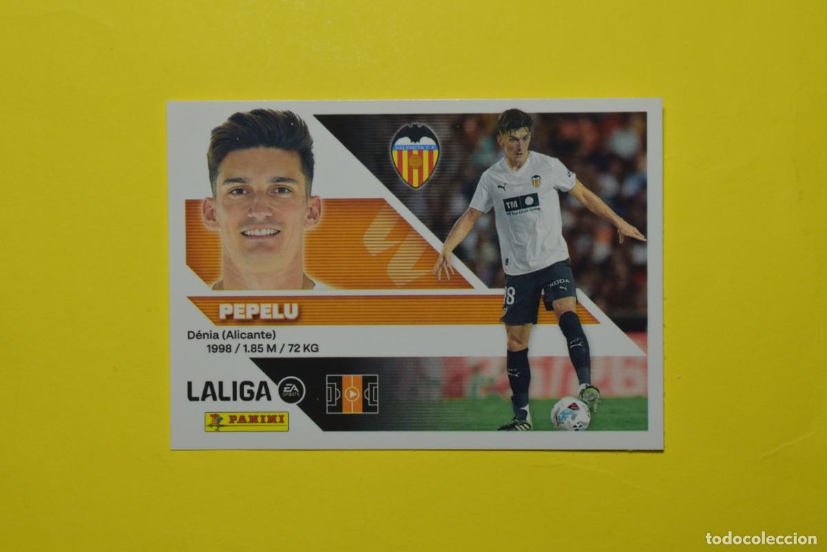 Cromos de f&uacute;tbol: Cromo Liga 2026 2027. 26 27. Pepelu. Valencia. N. &ordm; 11. ESTE. Panini