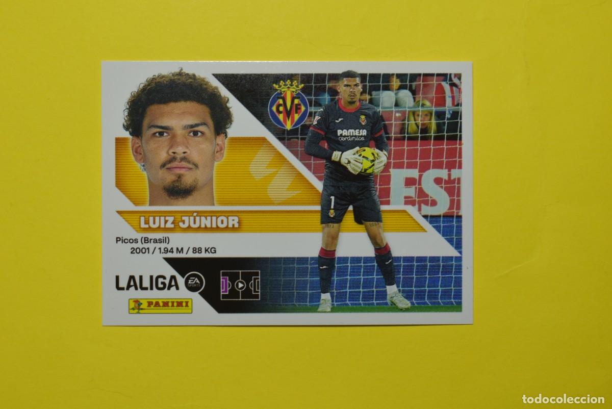 Cromos de Futebol: Cromo Liga 2026 2027. 26 27. Luiz J&uacute;nior. Villarreal. N. &ordm; 3. ESTE. Panini
