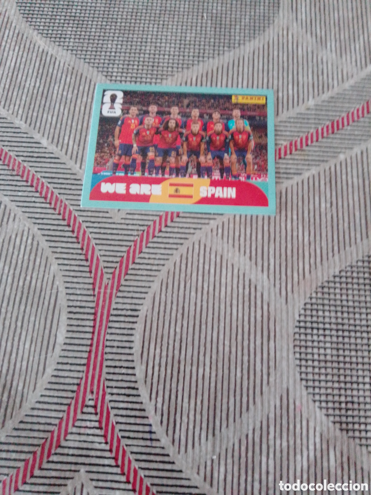 Cromos de f&uacute;tbol: Cromo seleccion espa&ntilde;a13 mundial 2026 panini