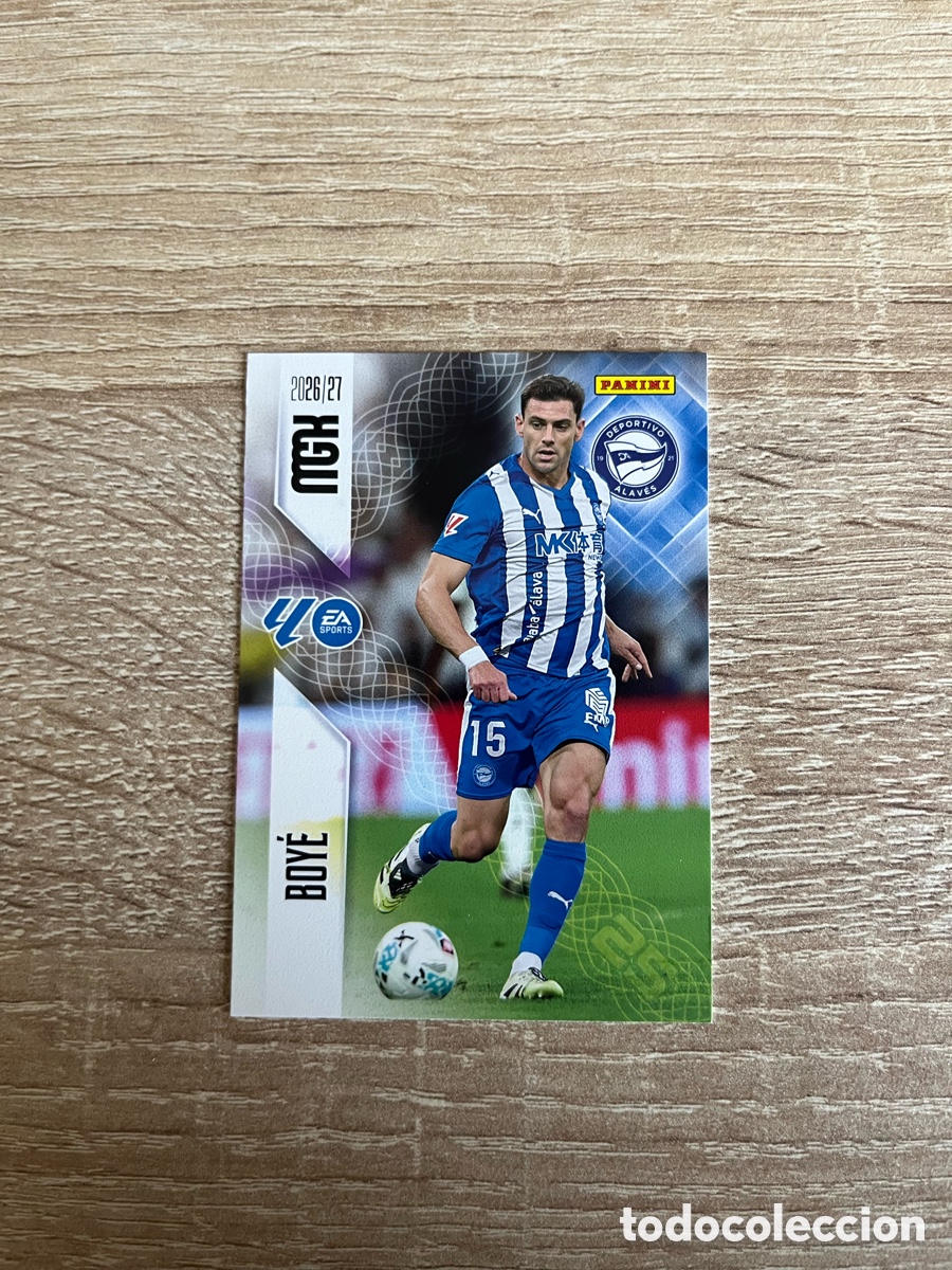 Cromos de f&uacute;tbol: 36 BOY&Eacute; MEGACRACKS MGK 2026 2027 26 27 ALAV&Eacute;S