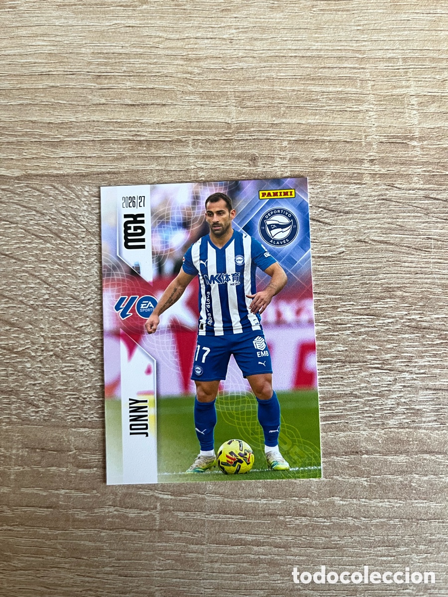 Cromos de f&uacute;tbol: 22 JONNY MEGACRACKS MGK 2026 2027 26 27 ALAV&Eacute;S