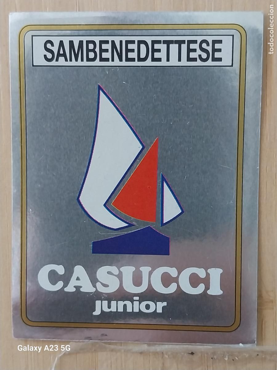 Cromos de f&uacute;tbol: SAMBENEDETTESE CALCIATORI 1988 88 89 CROMO 515 SIN PEGAR NUNCA ** STICKER ORIGINAL