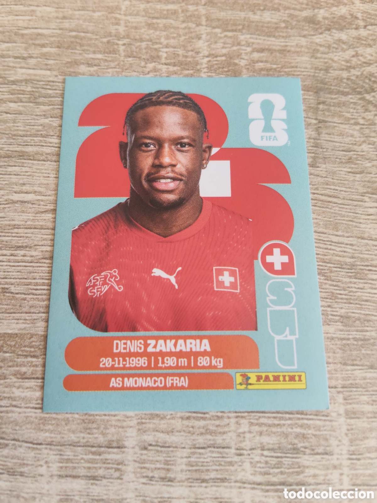 Cromos de Futebol: Panini mundial 2026 SUI 10 Denis Zakaria Suiza